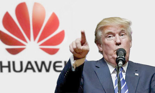 Donald Trump Huawei Google