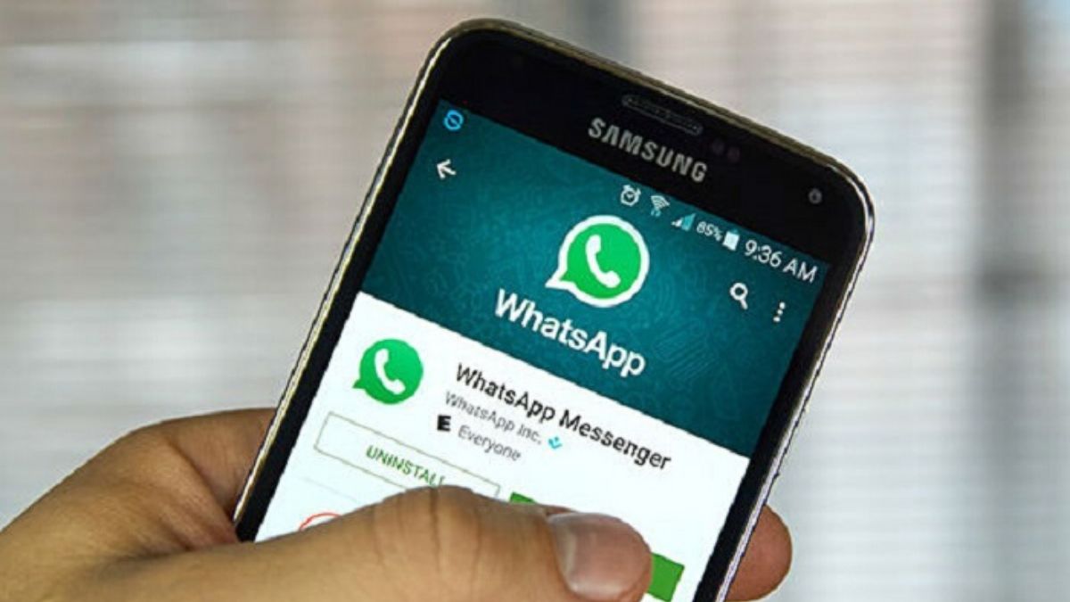 WhatsApp in Android 2.3.7