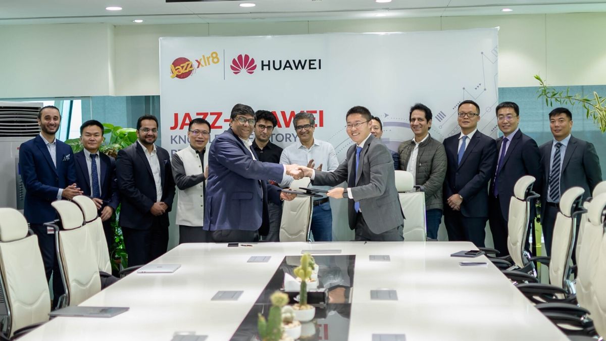 Huawei partners with Jazz