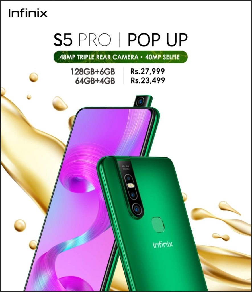 price of new Infinix S5 Pro