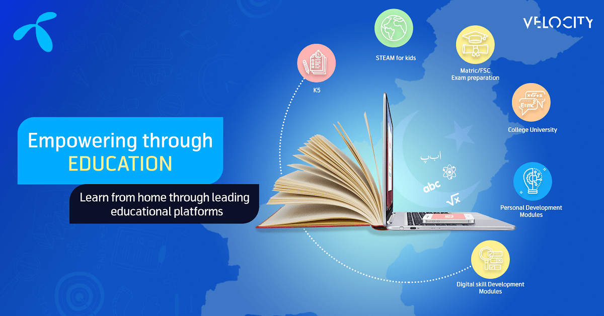 Telenor Velocity introduces digital education solutions to facilitate learning and skill development