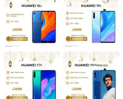 Huawei Brings its Technological Marvels a Step Closer to You with Exclusive Home Delivery Deals