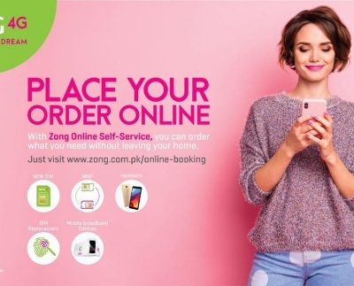 With free home delivery service, order in and remain connected with Zong 4G