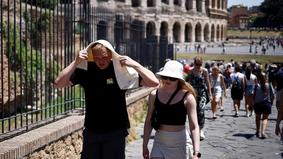 A Heatwave Sweeping Across Southern Europe and North-West Africa